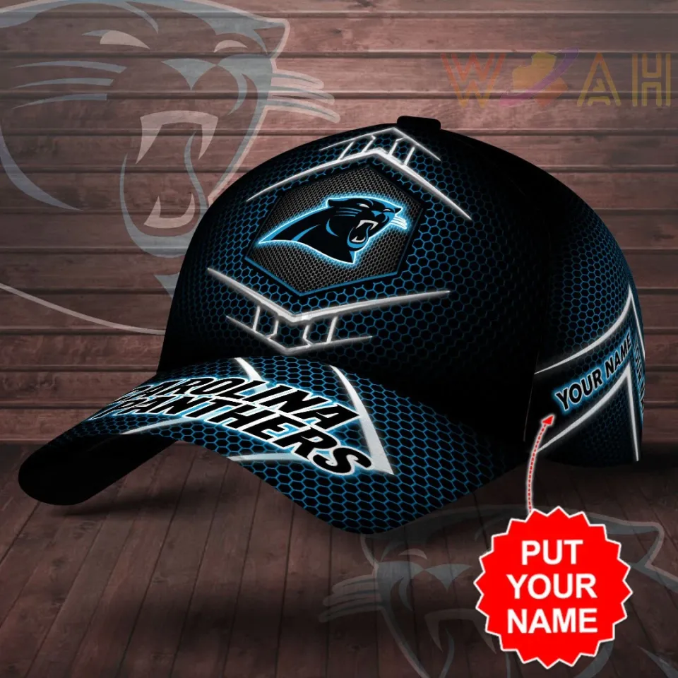 Custom Carolina Panthers Cap