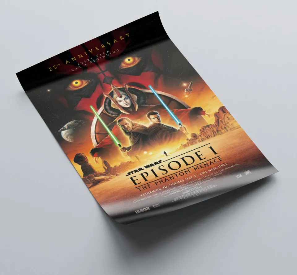 STAR WARS - The Phantom Menace Movie Poster