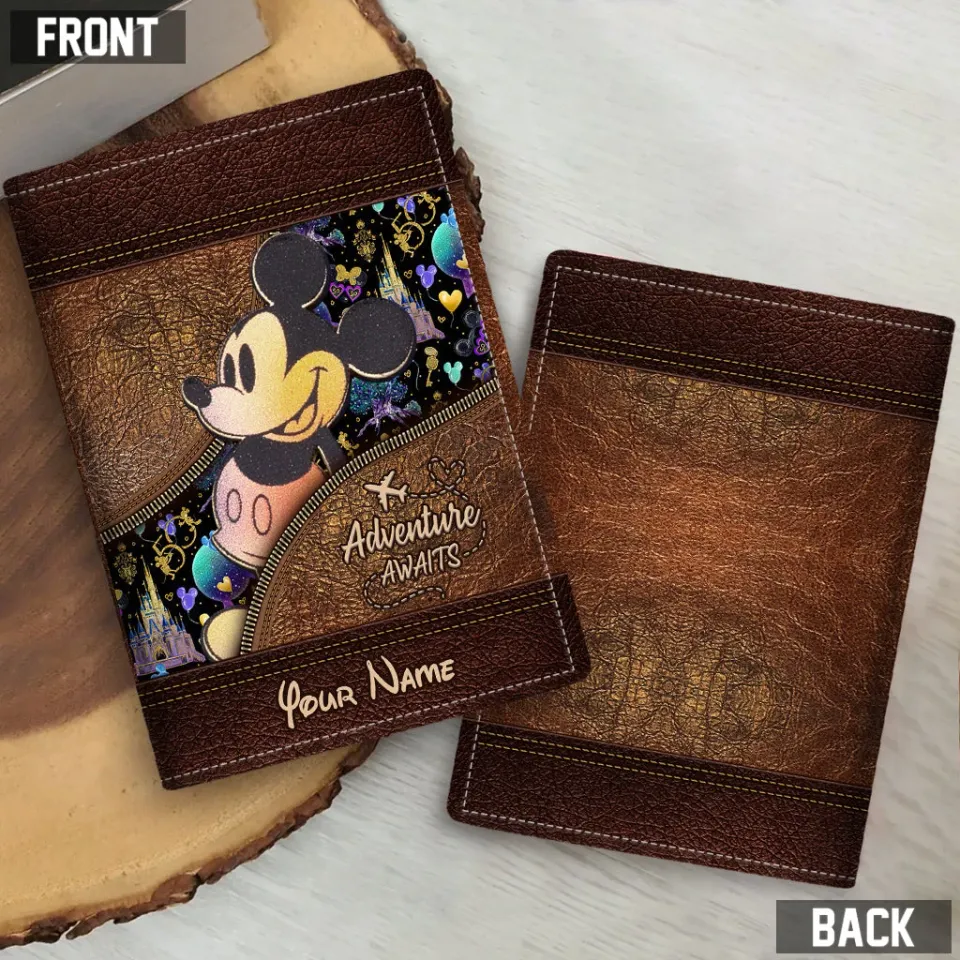 Magic Mouse Ears – Personalized Passport Holder