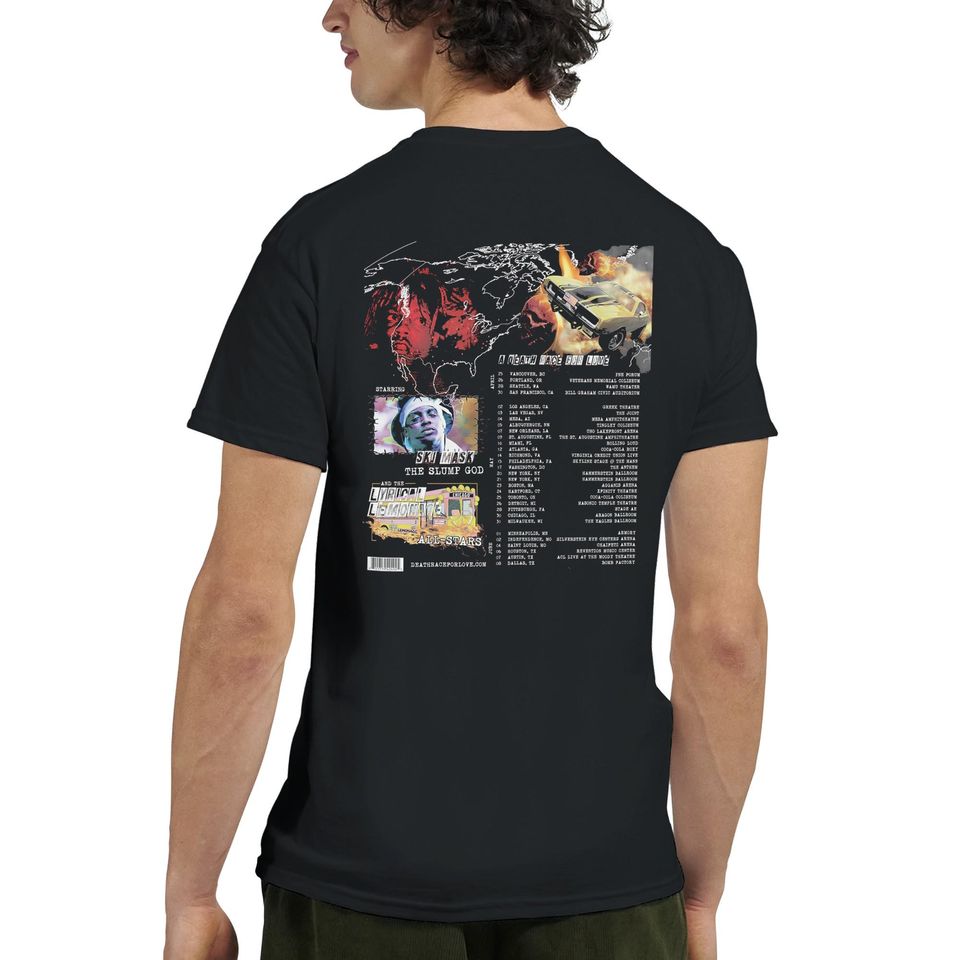 Juice WRLD Death Race for Love 2018 Double Sided T-Shirt