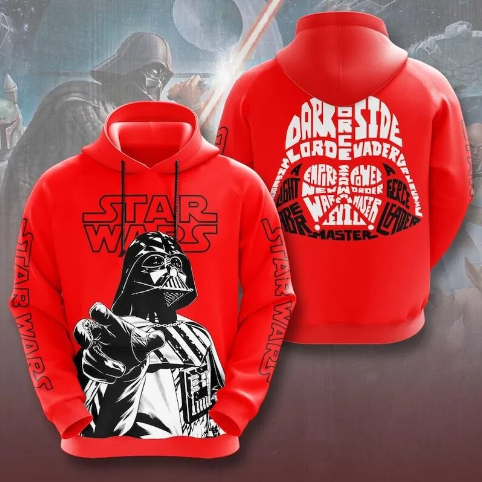 Star Wars Darth Vader Red 3D T-Shirt