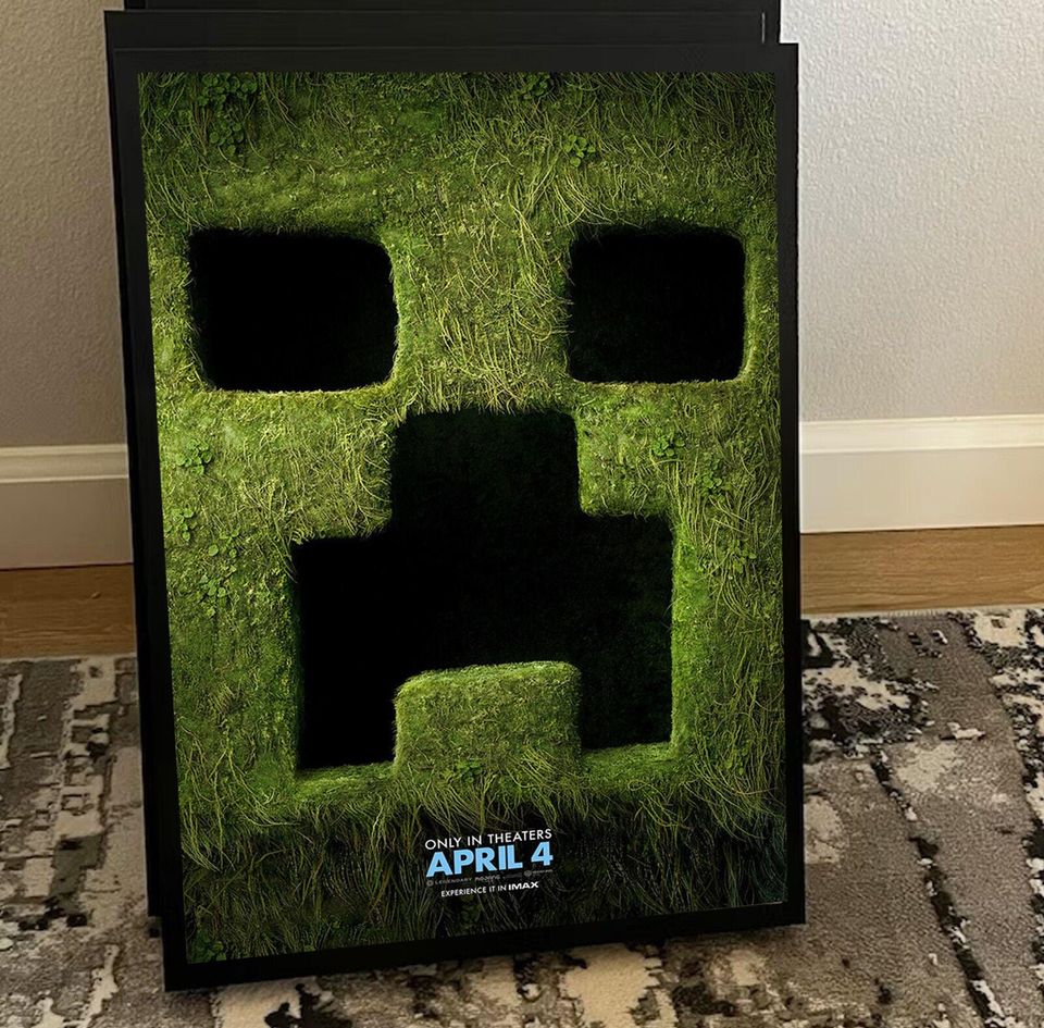 A Minecraft Movie (2025) Poster, No Framed