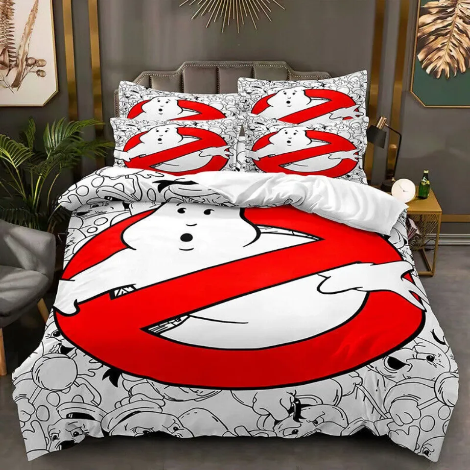 3D Ghostbusters Print Bedding Set