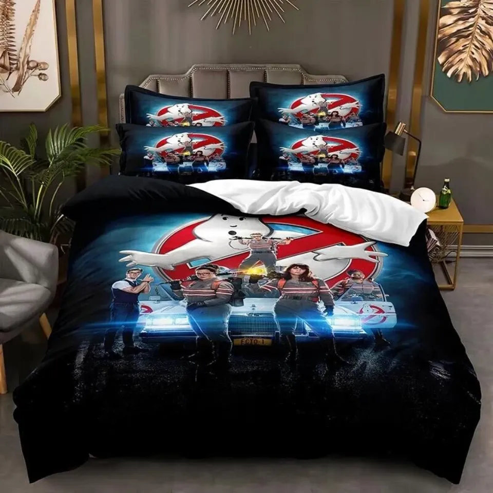 3D Ghostbusters Print Bedding Set