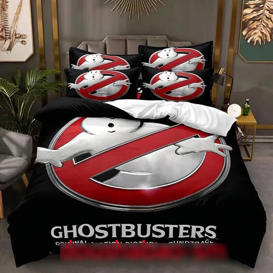 3D Ghostbusters Print Bedding Set
