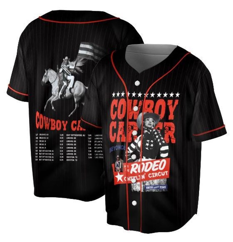 Beyonce Tour 2025 Jersey, Beyonc Cowboy Carter Tour Jersey