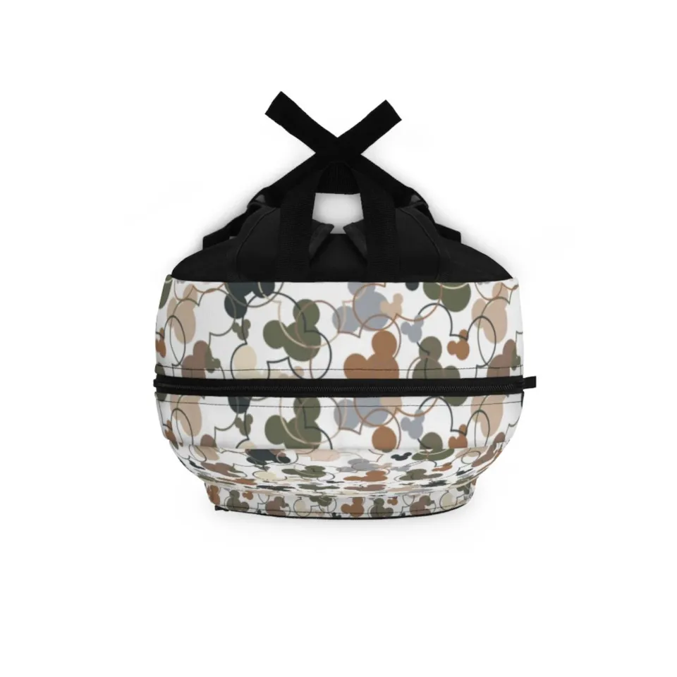 Mickey Confetti - Disney Backpack - Neutral Colors - School Backpack