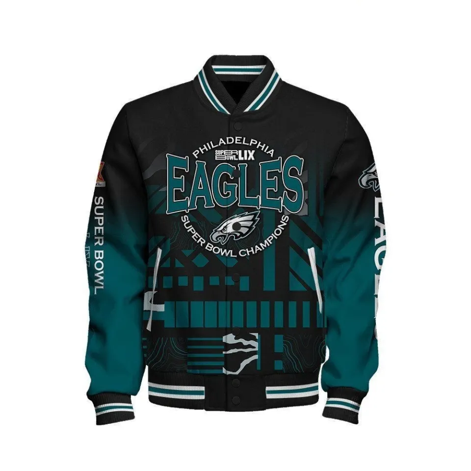 Philadelphia Eagles Super Bowl Lix Champions Dream Come True Jacket