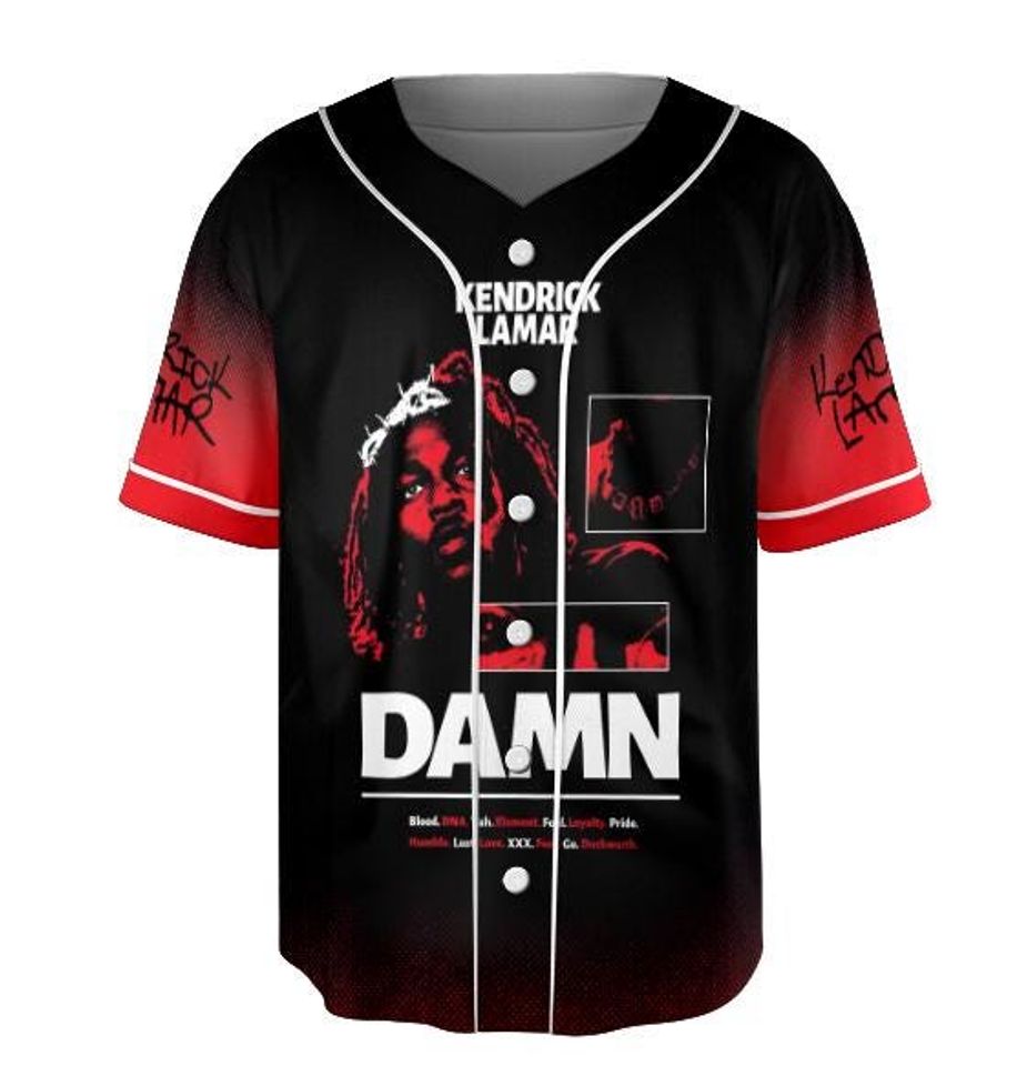 Limited Vintage Kendrick Lamar Jersey