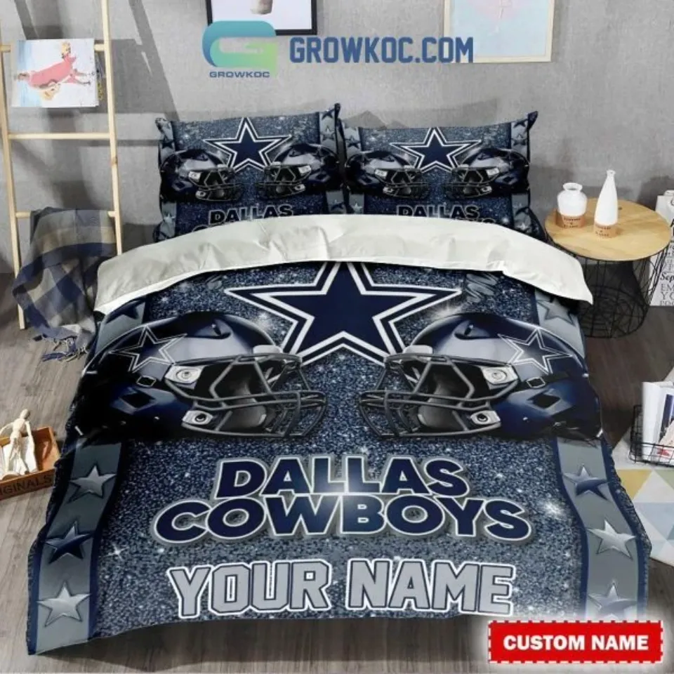 Dallas Cowboys Star Wall Fan Bedding Set