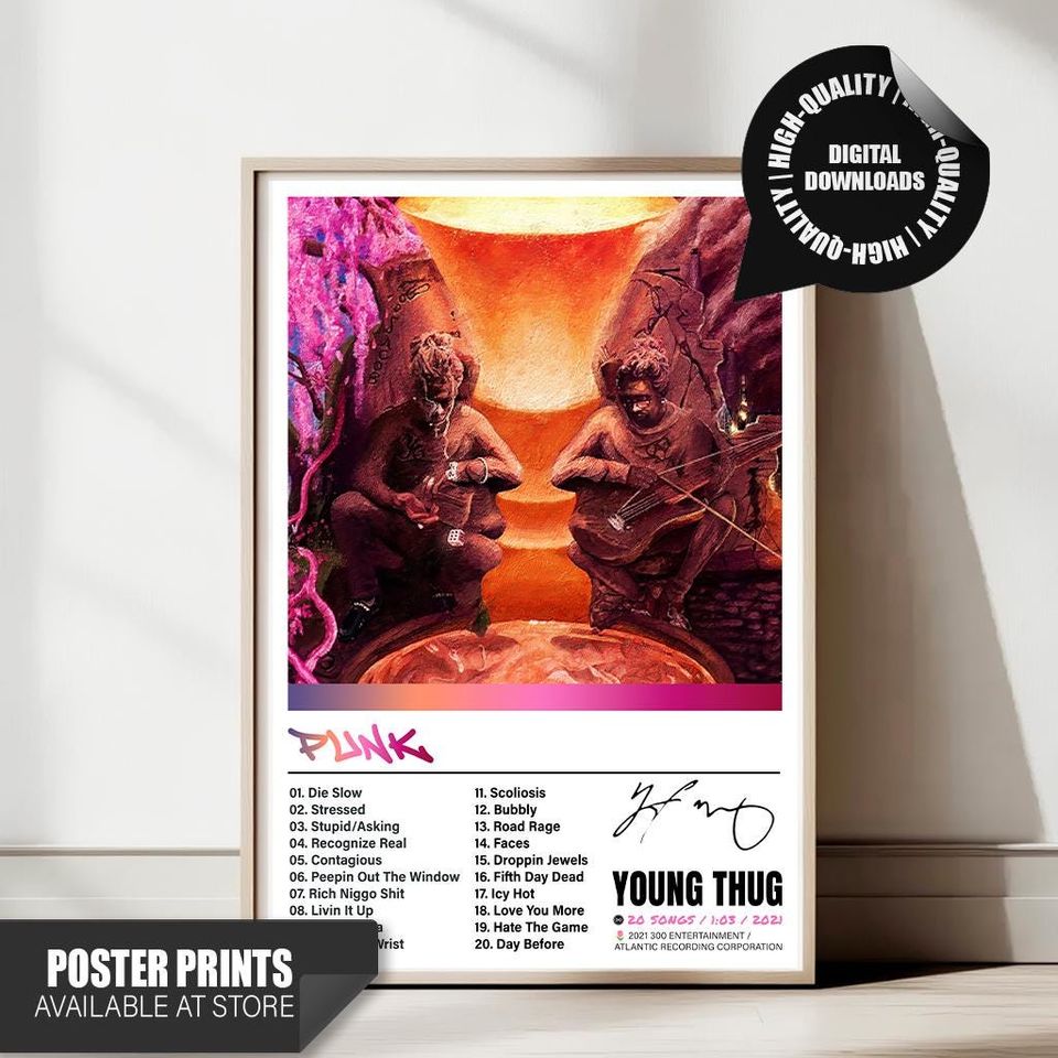 Young Thug "Punk" Album Poster