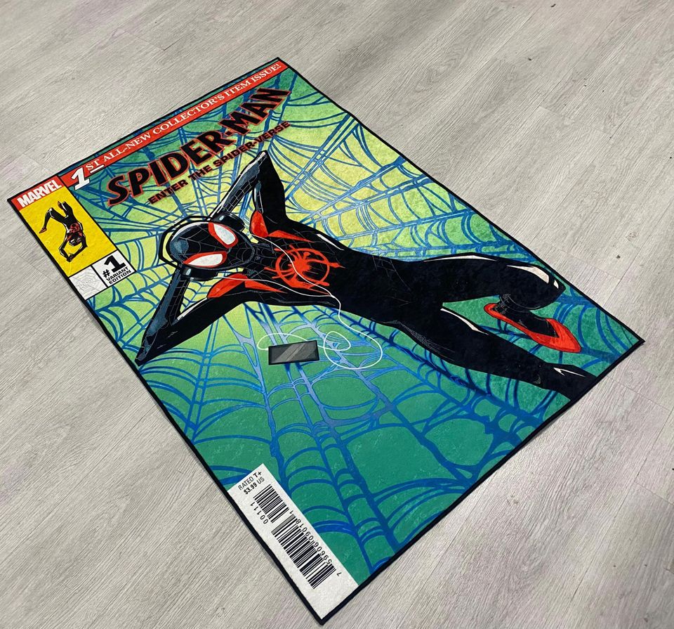 Spiderman Rug, Spiderman, Spider Rug, Movies Rug,  Spider Man, Kid Rug, Area Rug,  Modern Rug, Awesome Hypebeast Decor