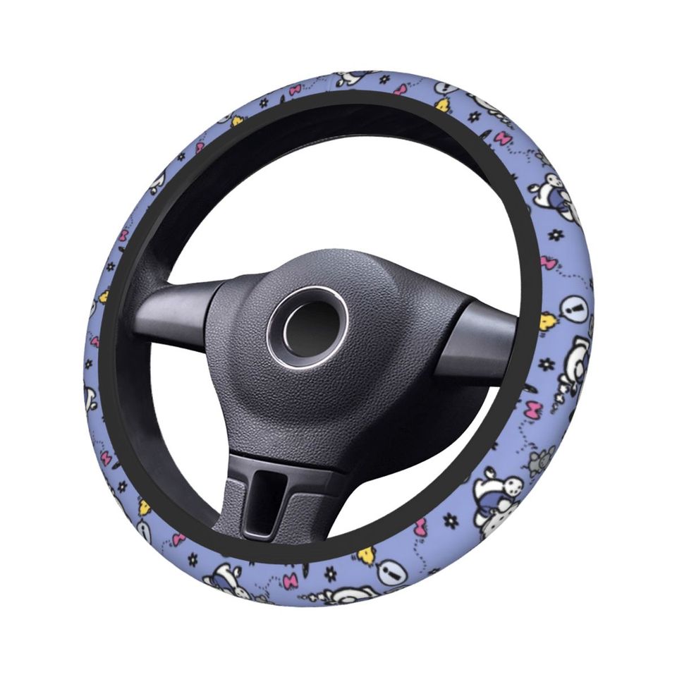Cute Pochacco Pattern Disney Steering Wheel Cover