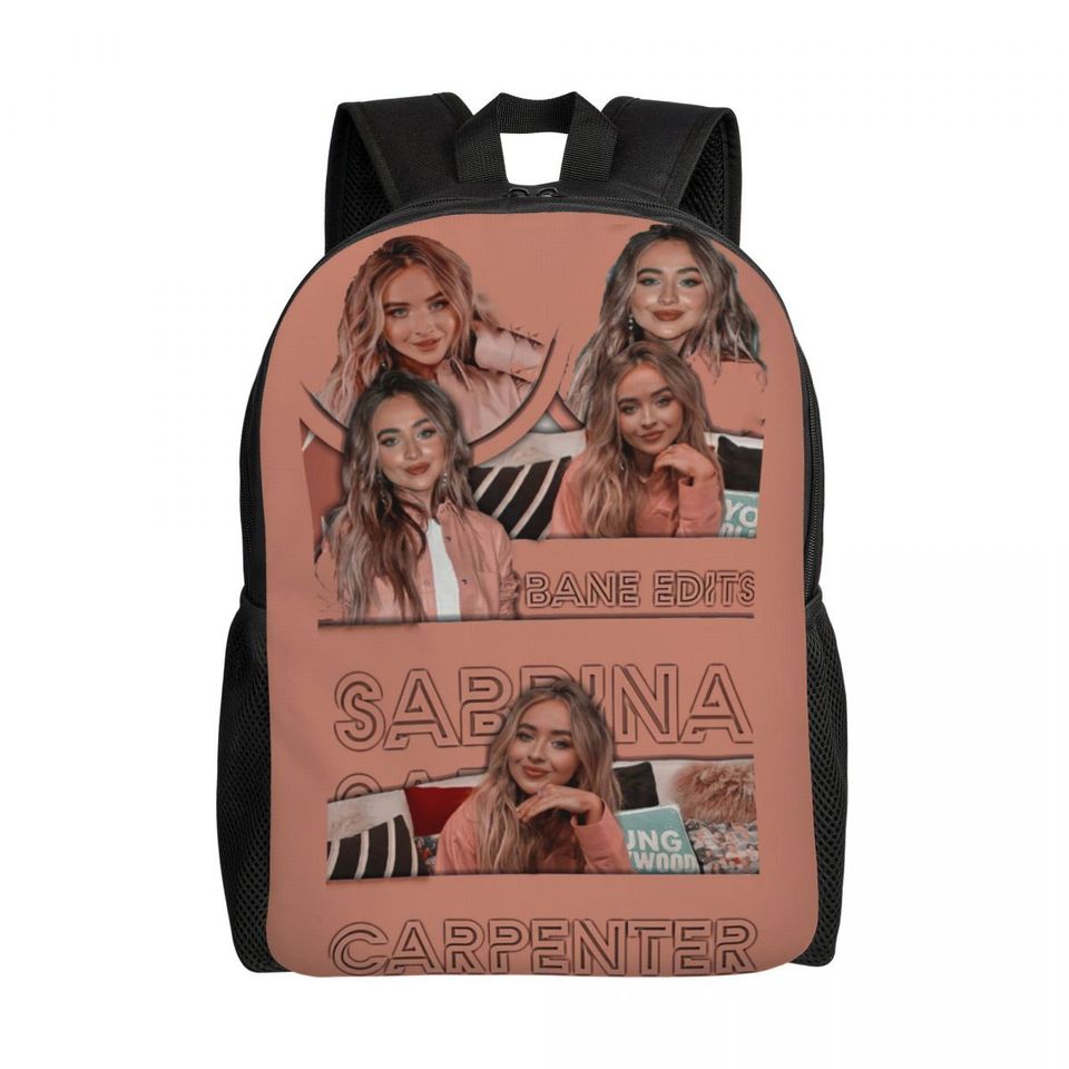 Sabrina Carpenter Album Laptop Backpack for School College Students