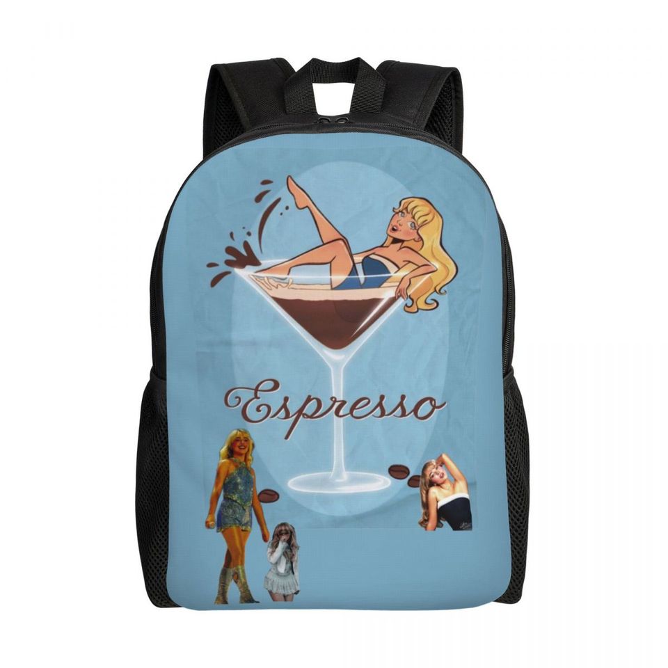 Sabrina Carpenter Album Laptop Backpack for School College Students