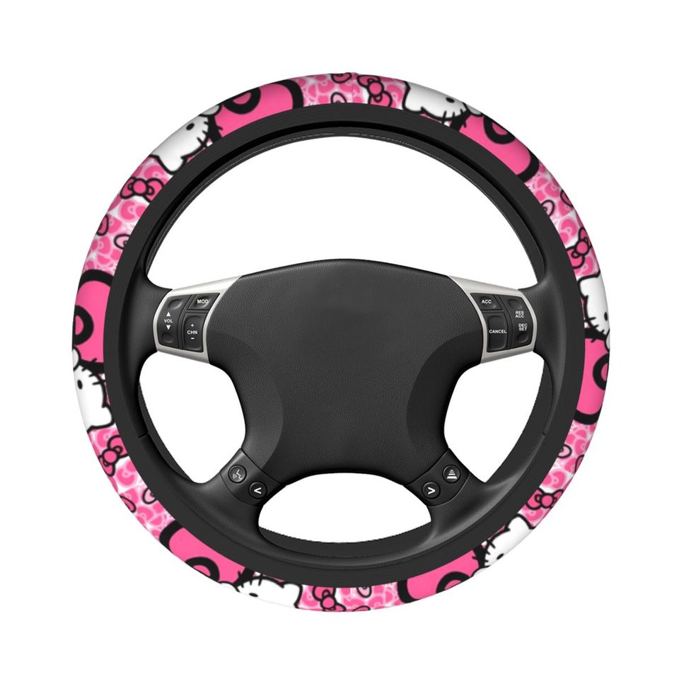 Steering Wheel Covers Hello Kitty Cartoon