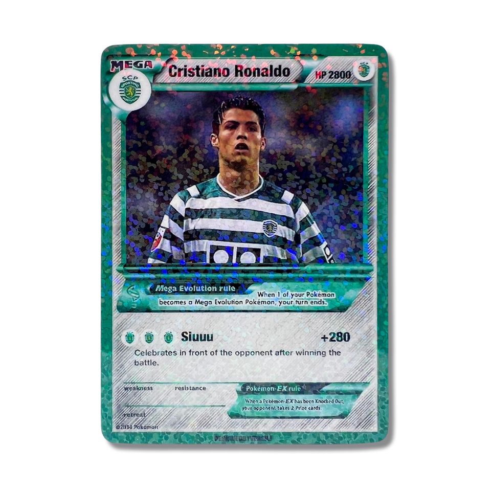 Cristiano Ronaldo Hologram Card
