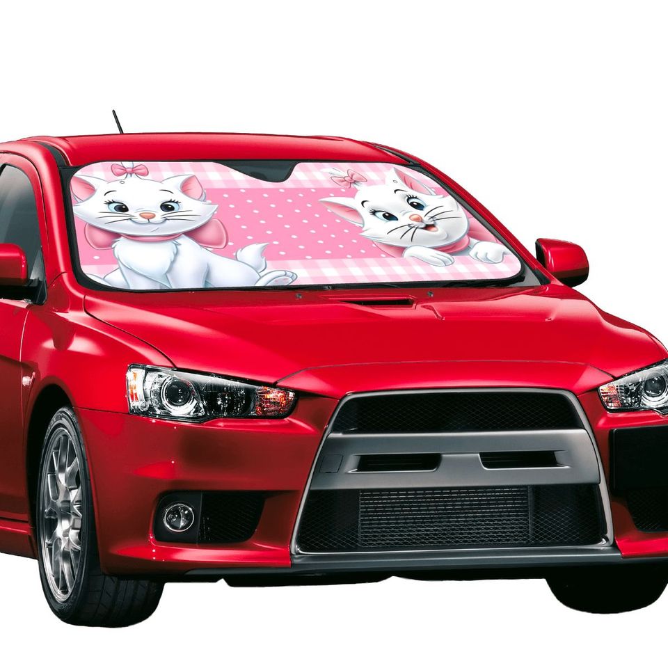 Aristocats Marie Cat Car Sunshade