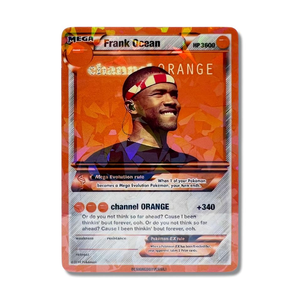 Frank Ocean Hologram Card