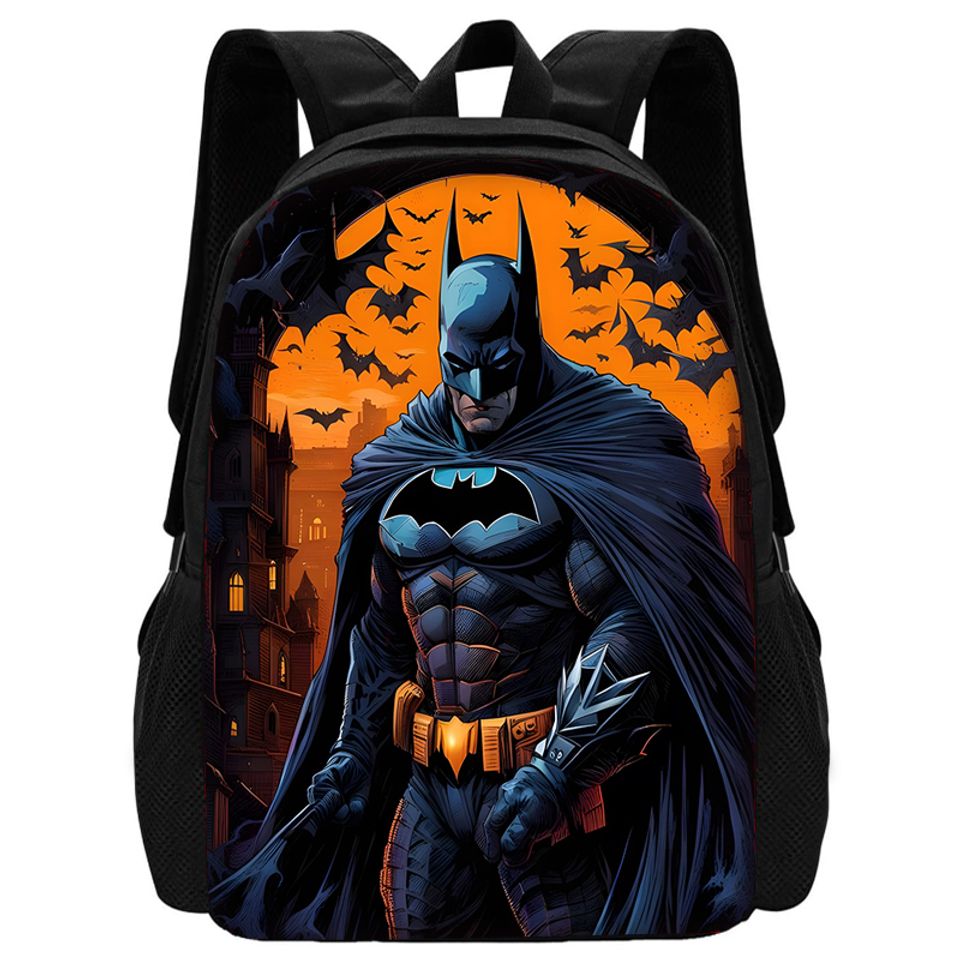 Child School Superhero Batman Backpack