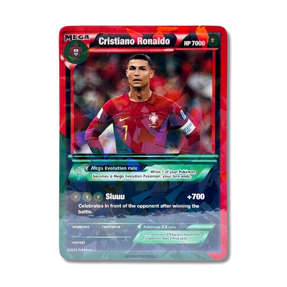 Cristiano Ronaldo Hologram Card