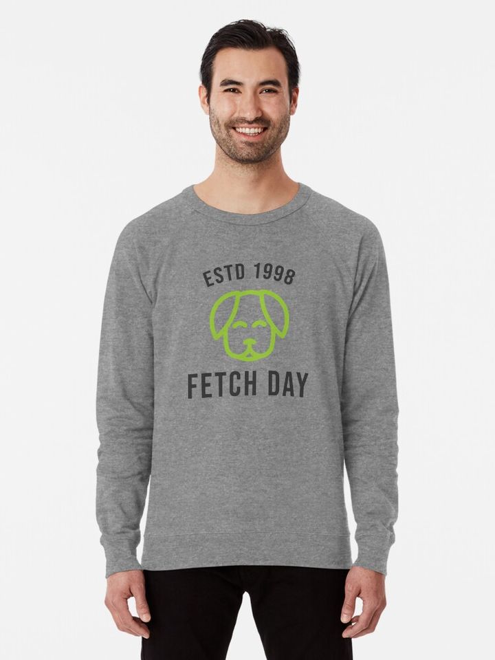 National Fetch Day – October 15 Lightweight Sweatshirt