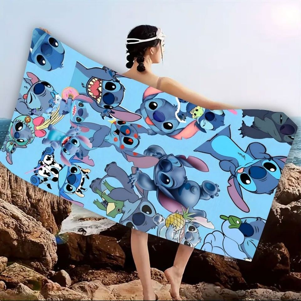Lilo & Stitch Beach Towel