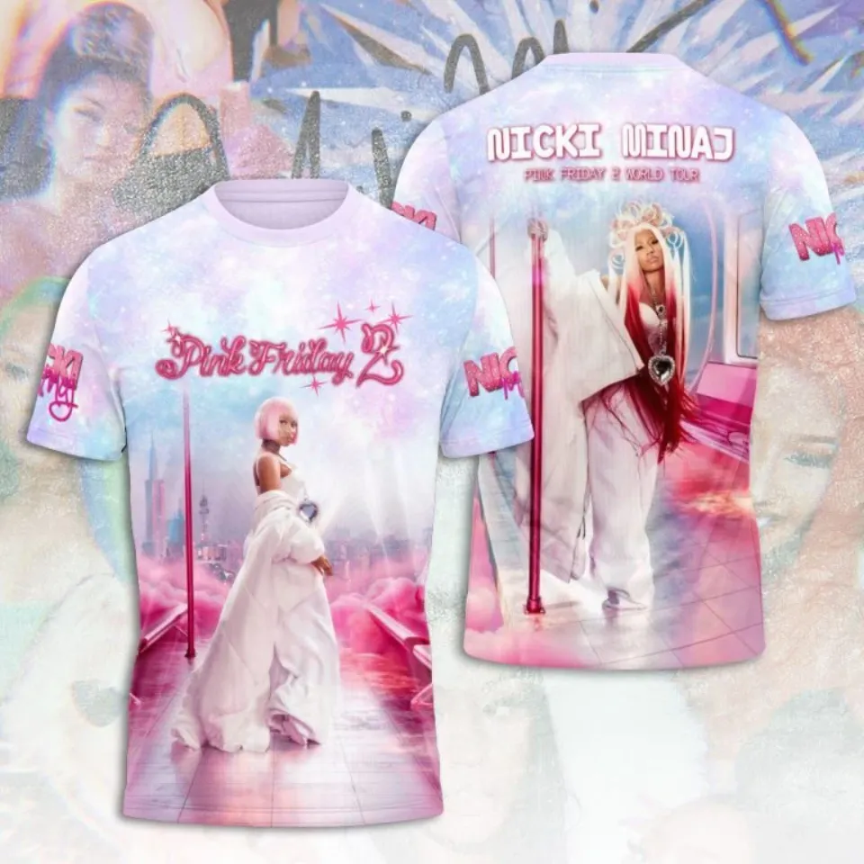 Nicki Minaj 3D Unisex T-Shirt, gift for fans