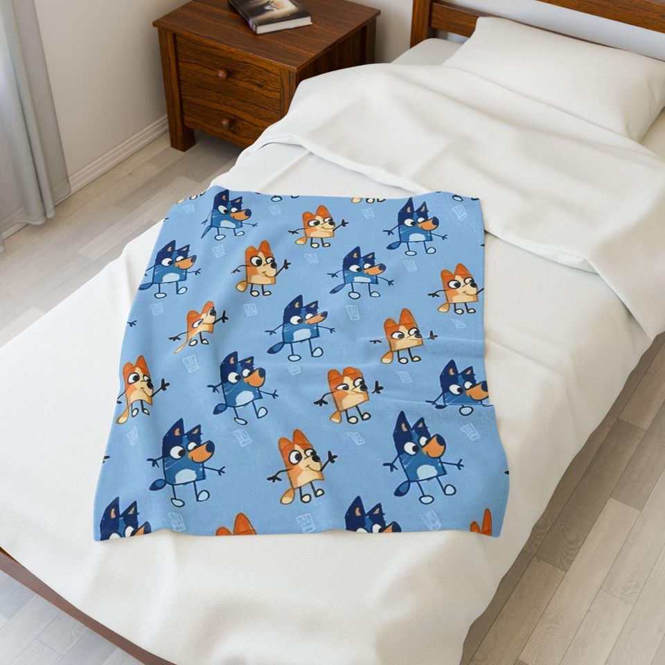 BlueyDad Fleece Blanket