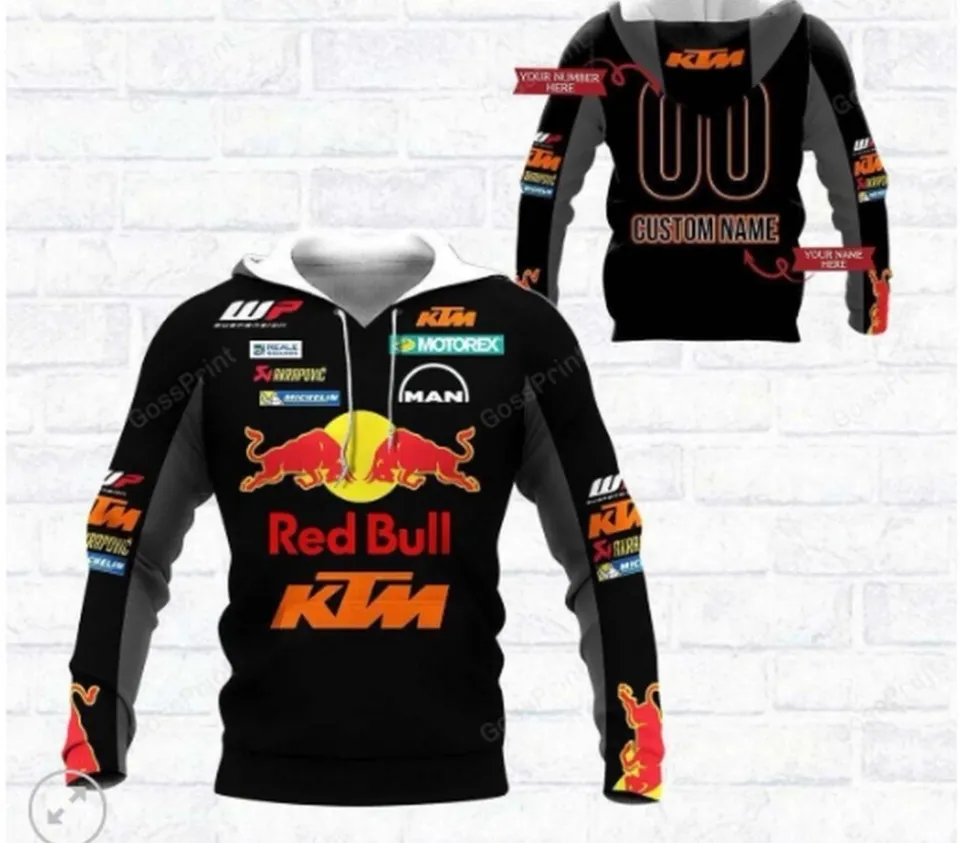 Hoodie 3D Teem Racing All Over Printed For Gift KTM Personalized New
