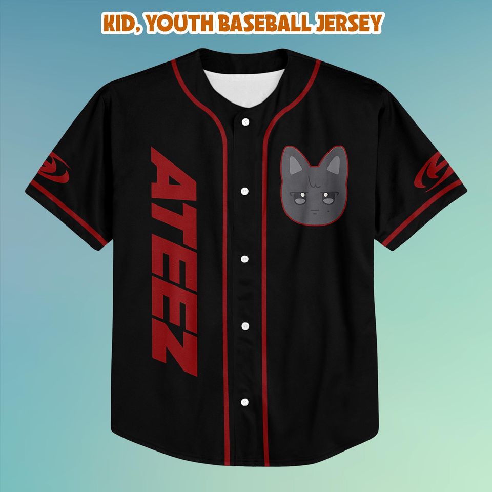 Ateez Aniteez Wooyoung Baseball Jersey, Ateez In Your Fantasy Kpop Shirt, Ateez 2025 World Tour 2025 Jersey Shirt, Ateez Tour Merch