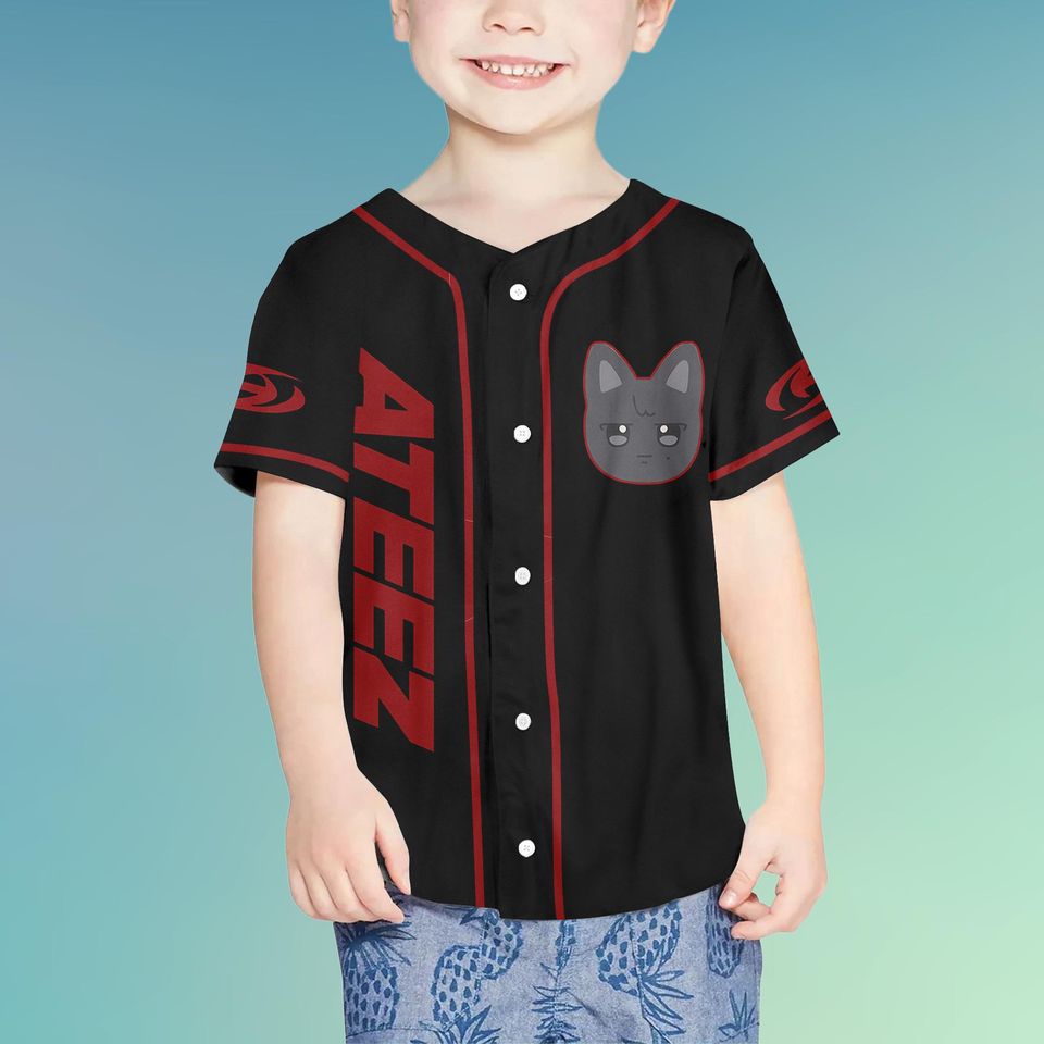 Ateez Aniteez Wooyoung Baseball Jersey, Ateez In Your Fantasy Kpop Shirt, Ateez 2025 World Tour 2025 Jersey Shirt, Ateez Tour Merch