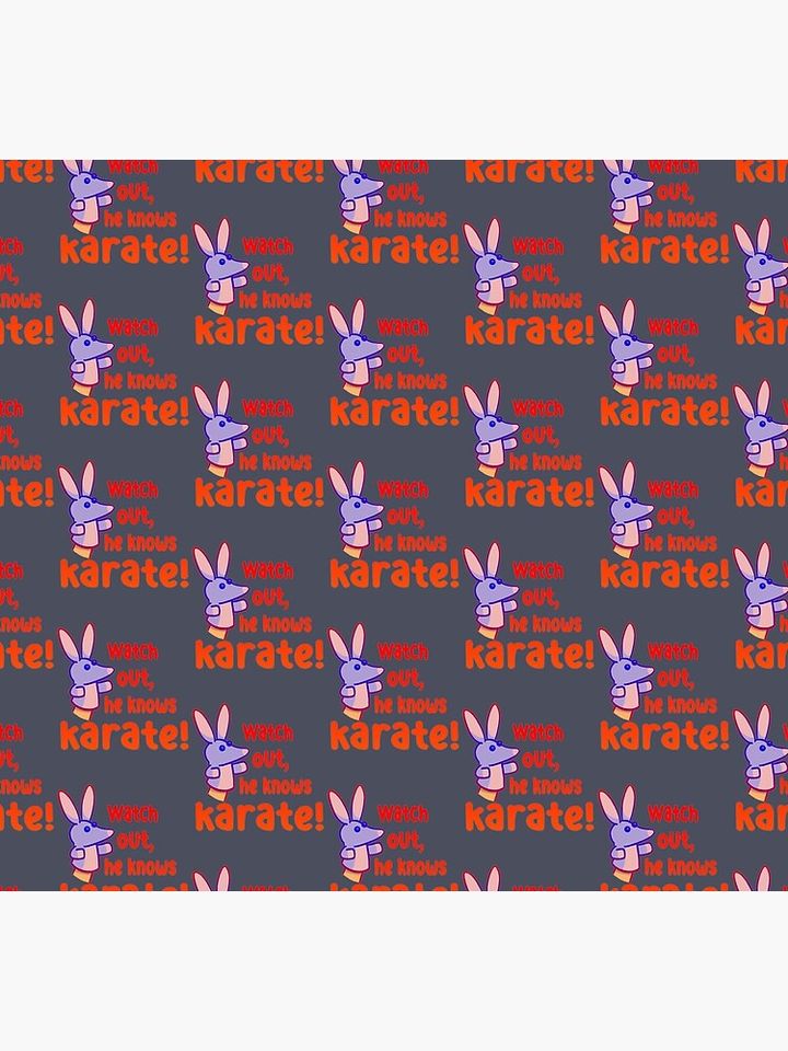 Watch out,he knows karate Socks