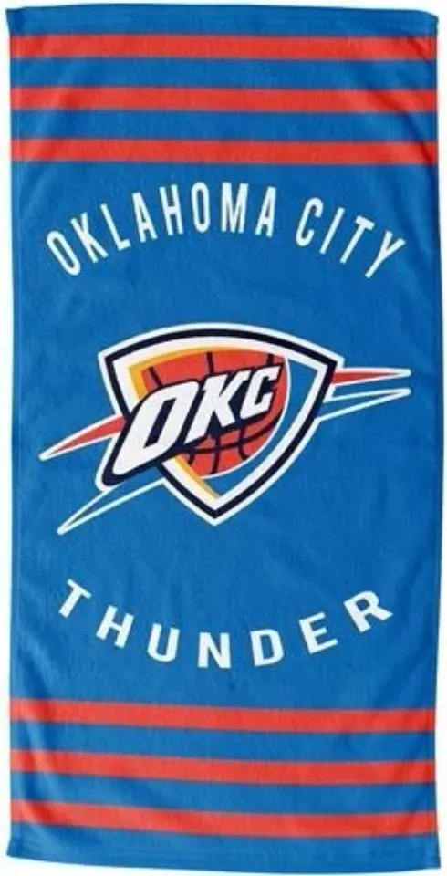 Northwest NBA Oklahoma City Thunder "Stripes" Beach Towel