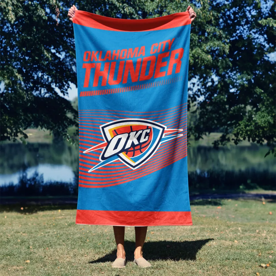 NBA Officially Licensed Oklahoma City Thunder Beach Towel
