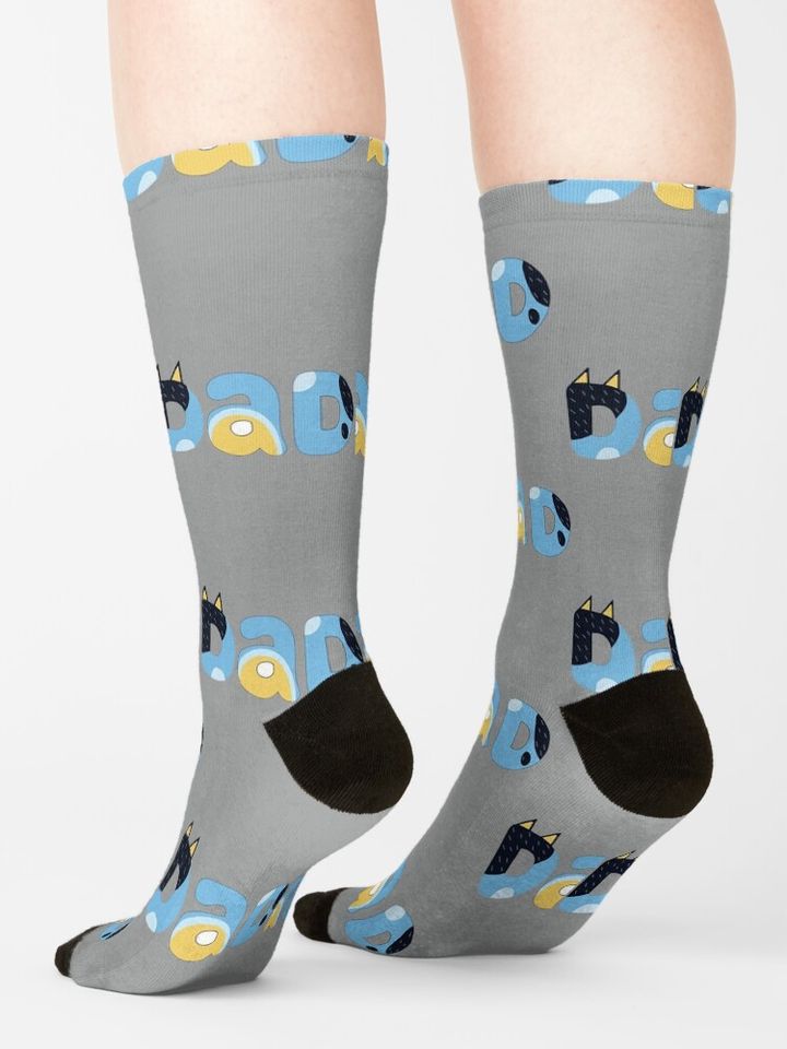 i love dad Socks