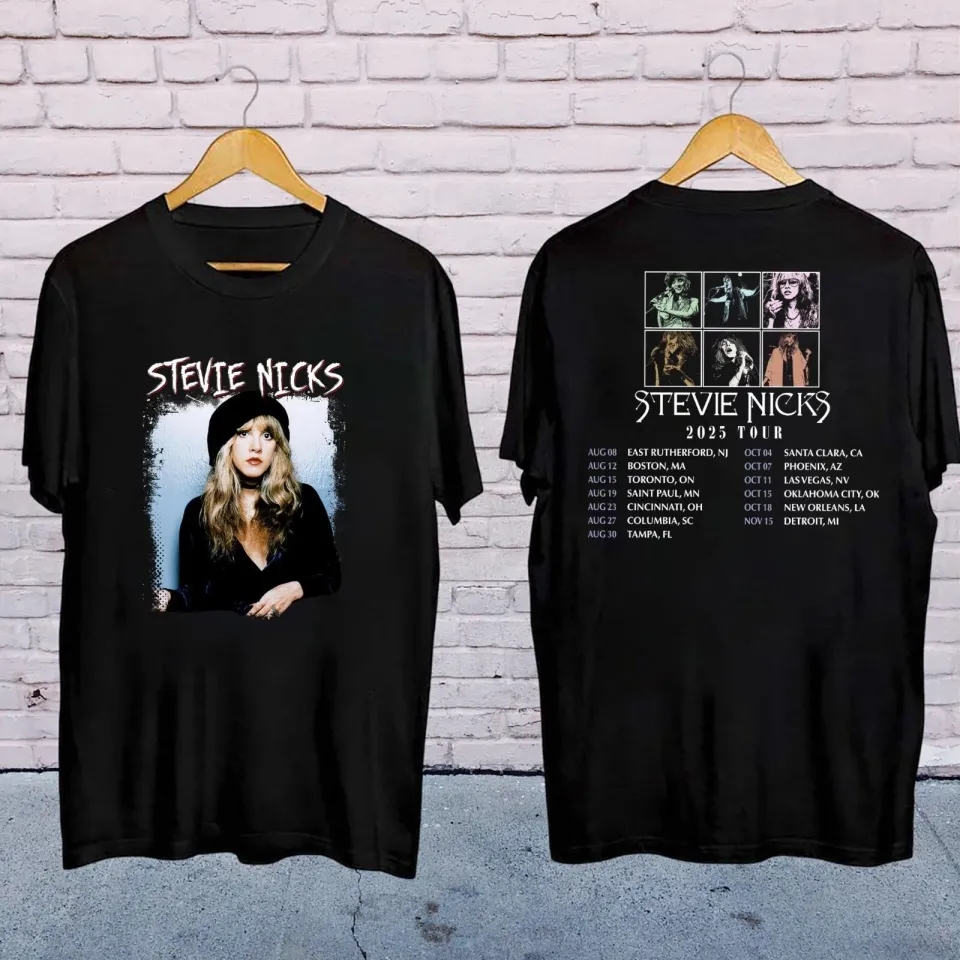 2025 Live in Concert Stevie Nicks Stevie Nicks Graphic T-Shirt