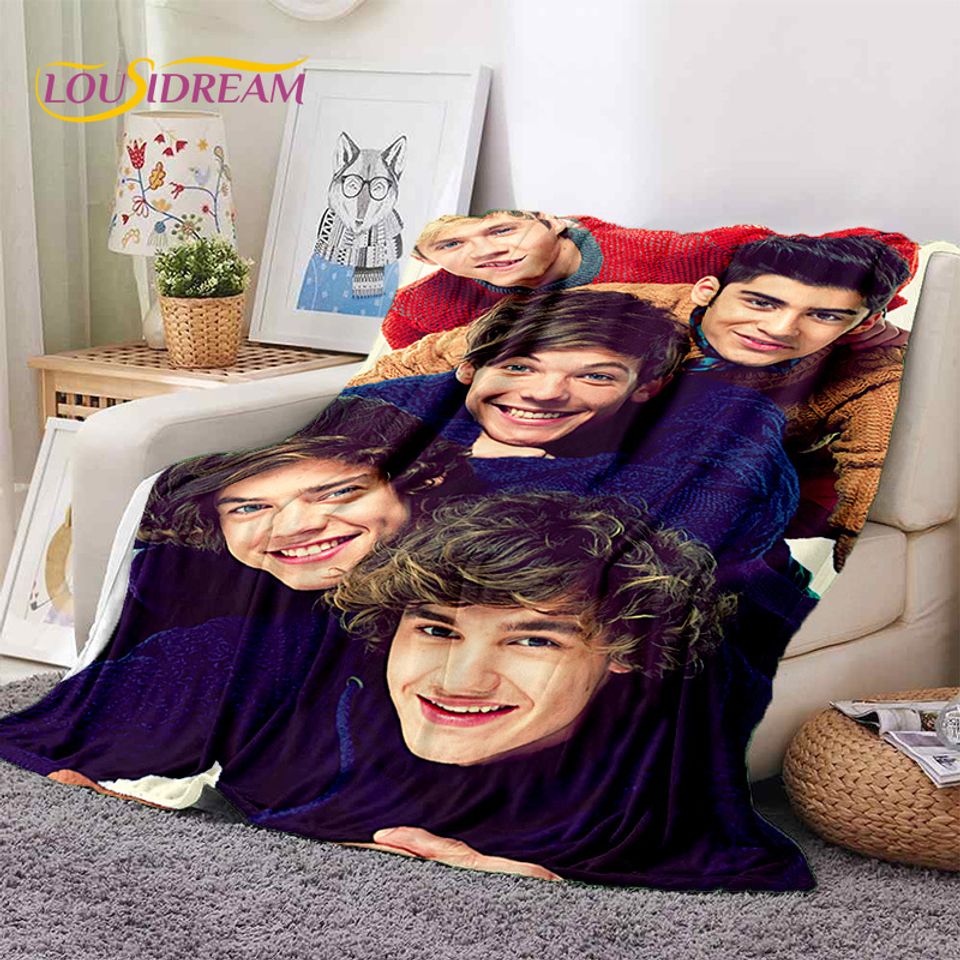2025 Rock-One Direction Fleece Blanket | Gift For Fan