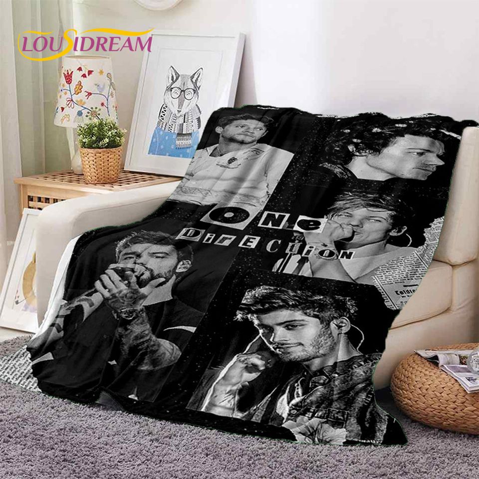 2025 Rock-One Direction Fleece Blanket | Gift For Fan