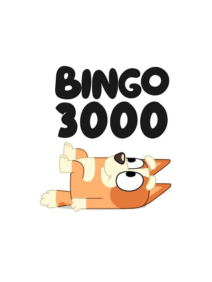 BlueyDad inspired "Bingo3000" design Oversized T-Shirt
