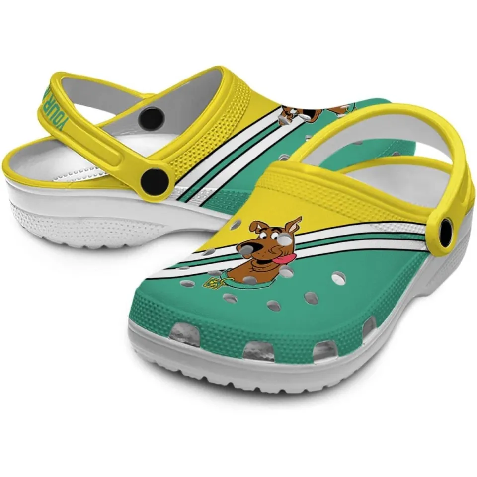 Personalized Scooby-Doo Cartoon Slippers Clogsband Clogs For Adults Lovers