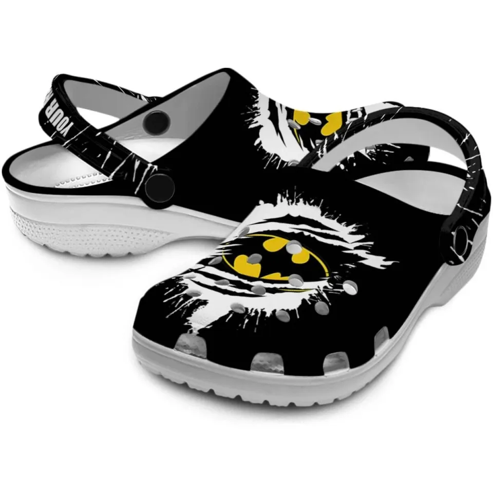 Personalized Batman Slippers Clogsband Clogs For Adults Lovers