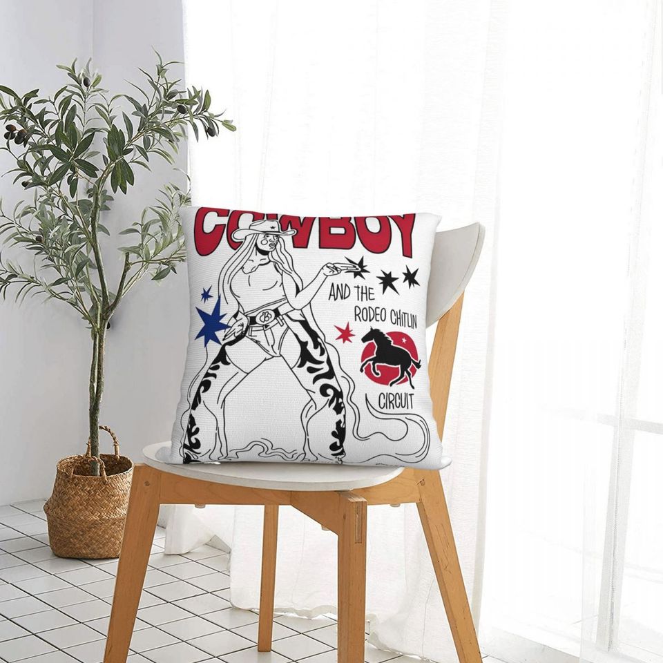 Cowboy Carter Album Throw Pillow