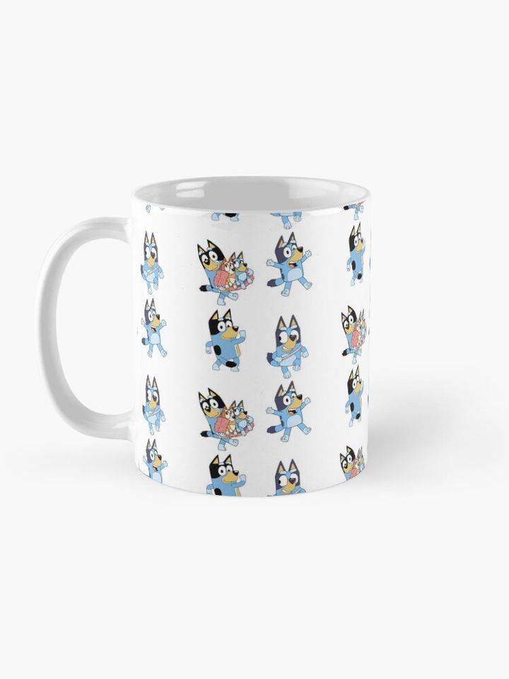BlueyDad Characters, Bandit Heeler Set Coffee Mug