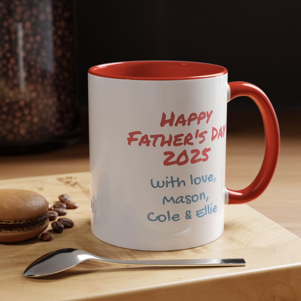 Rad Dad Fathers Day Gift Coffee Mug - BlueyDad Theme
