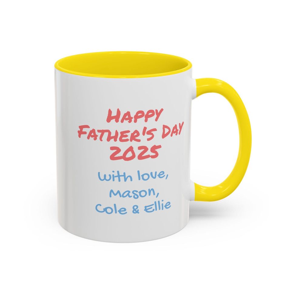 Rad Dad Fathers Day Gift Coffee Mug - BlueyDad Theme