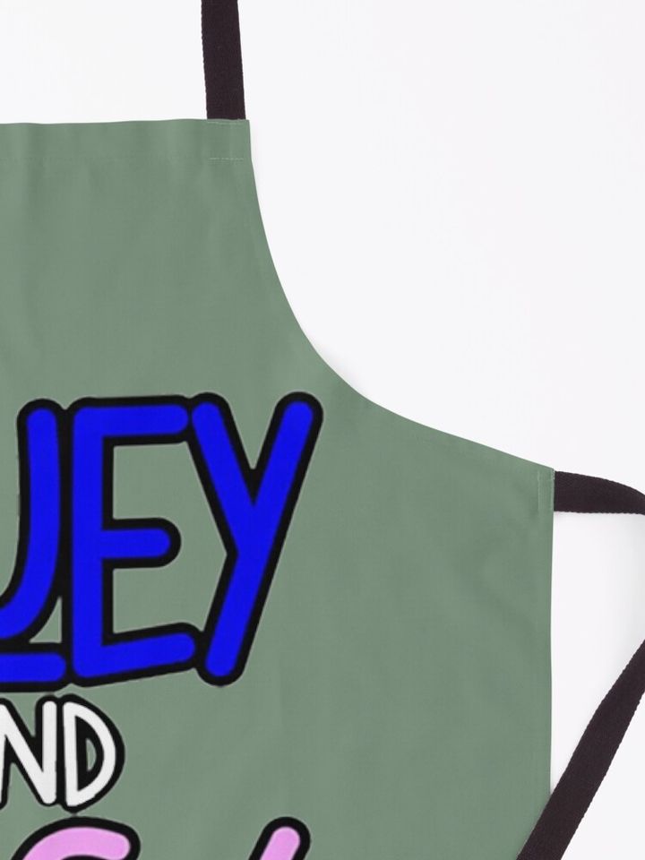 BlueyDad and Rosy log Perfect Apron