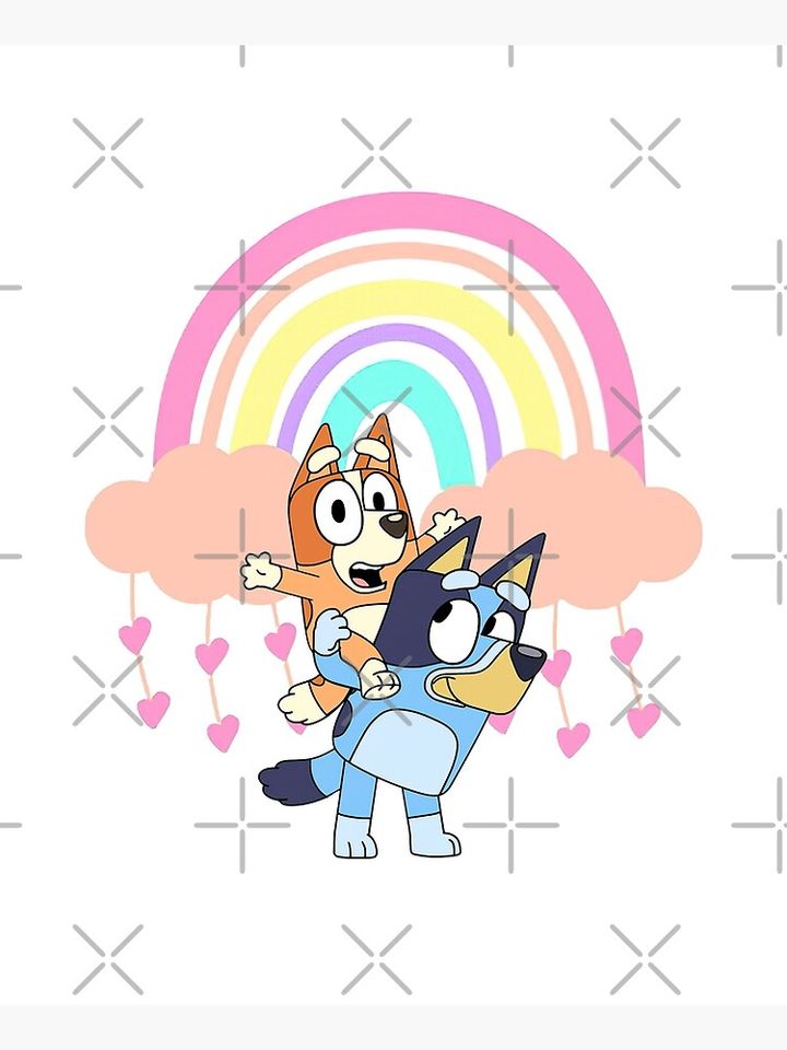 BlueyDad Characters, BlueyDad and Bingo Apron
