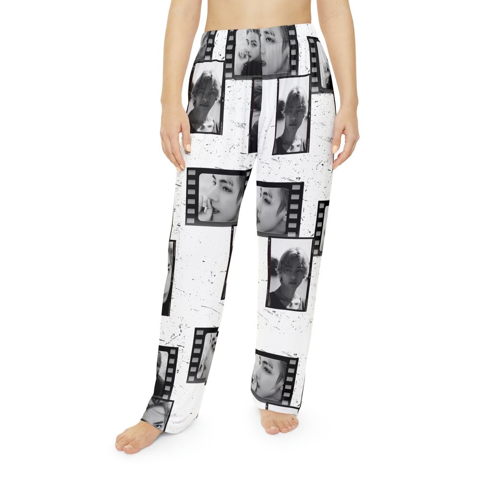 BTS inspired Taehyung Womens Pajama Pants, kpop pajama pants