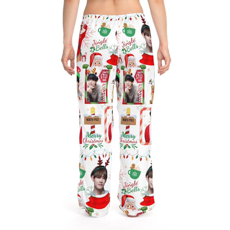 BTS Taehyung Christmas Womens Pajama Pants